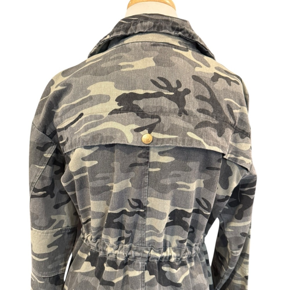 Fate Camouflage Utility Anorak Jacket Camo Military Grunge Anorak Size Small - Picture 8 of 16